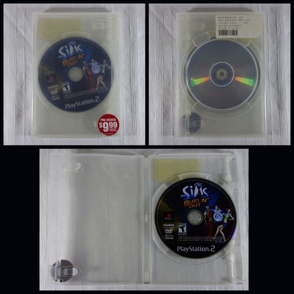 Lot of 5 PS2 PlayStation 2 Games - 3 Blockbuster Cases - Disc Only Matrix Sims - Picture 10 of 16